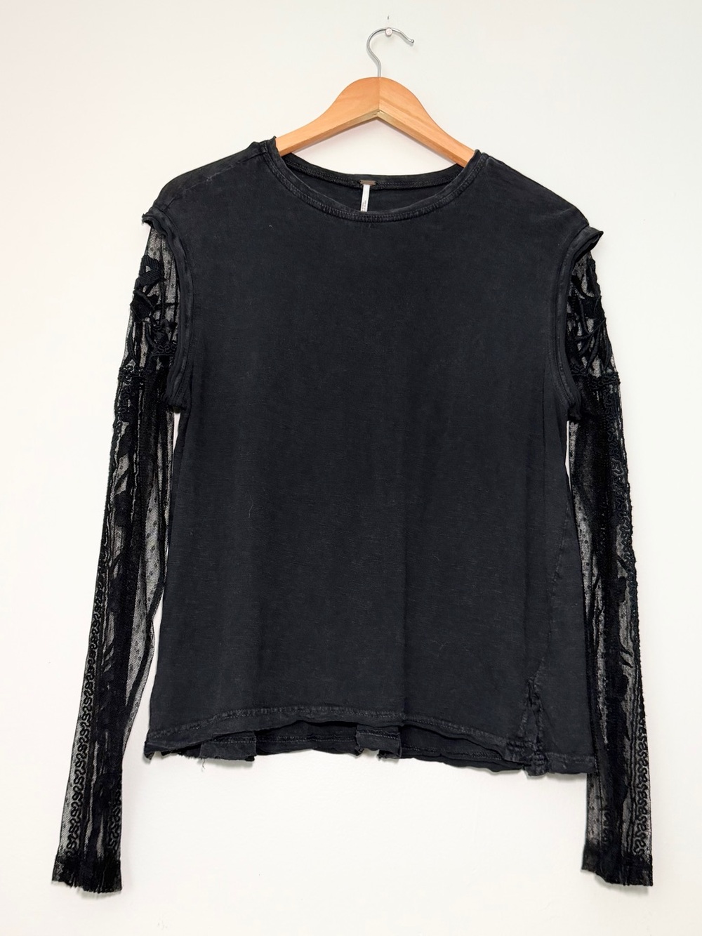 Free People Billie Jean Twofer Long Sleeve Top